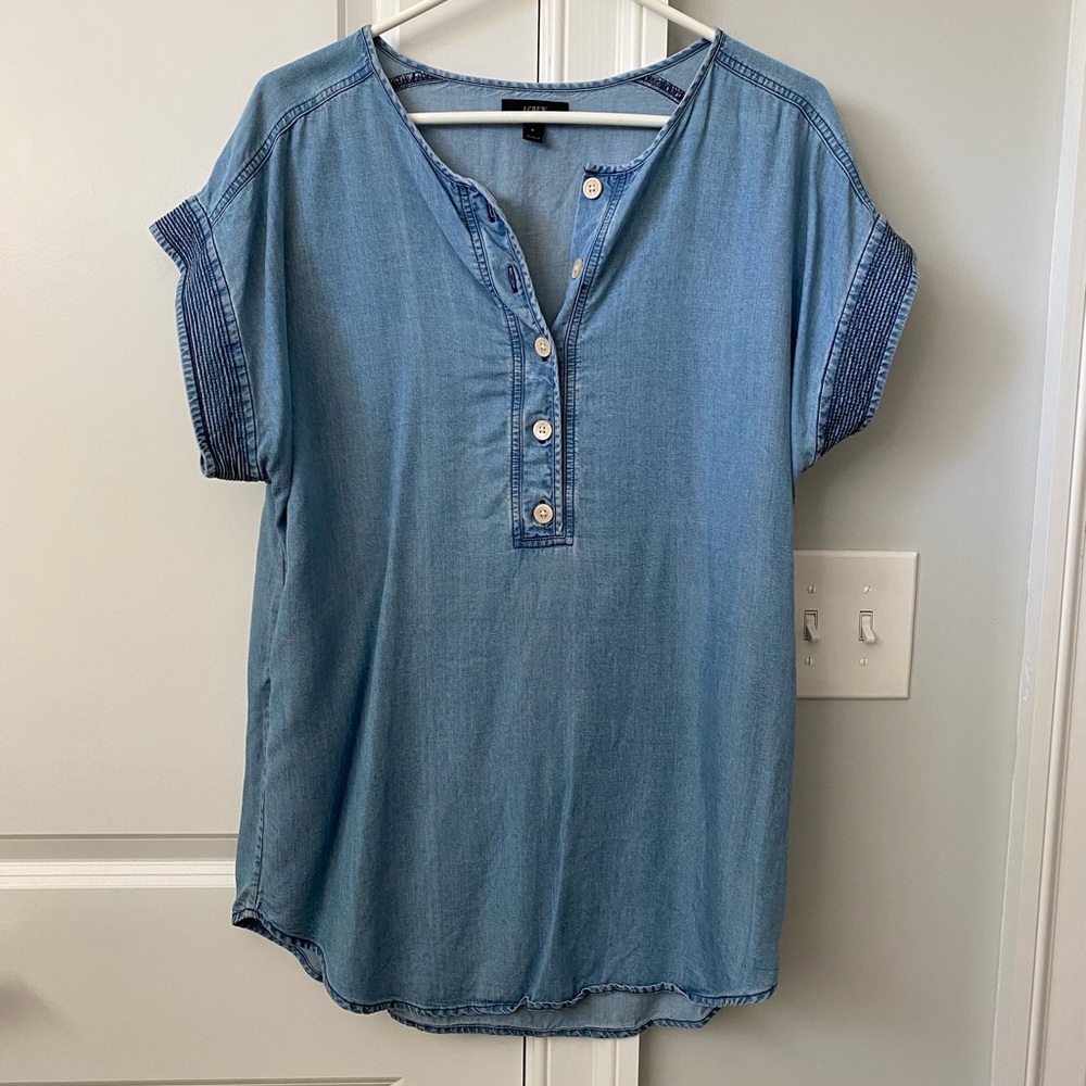 J. Crew Chambray Tunic - Size S